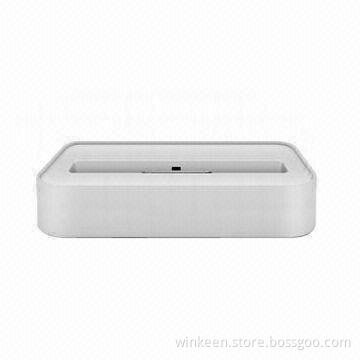 MFI Compatible Dock Station for iPhone 4/4S and iPod Touch, with Changeable Adapter